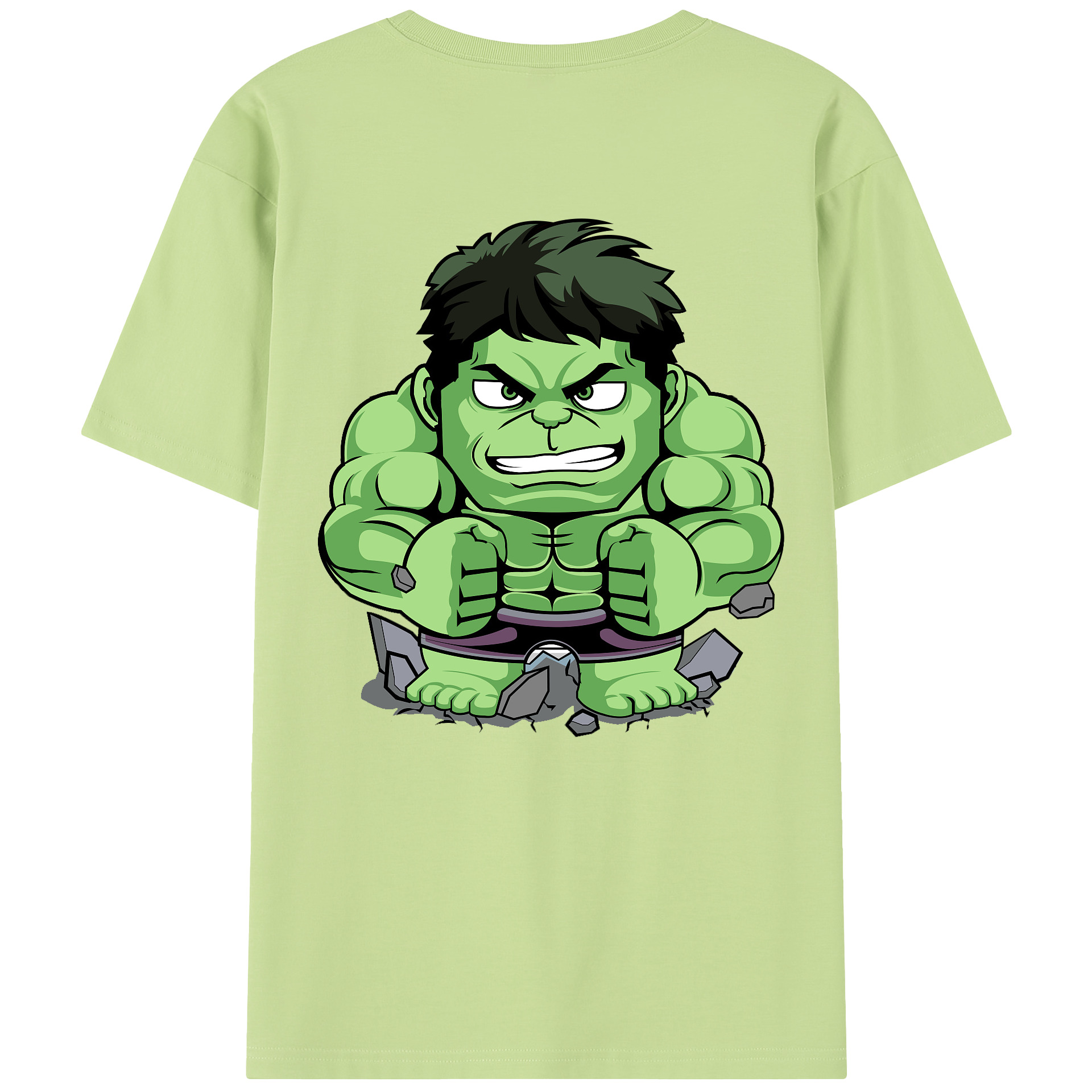 （画像用） アベンジャーズ The Avengers 綿100％半袖Tシャツ（背面プリント）